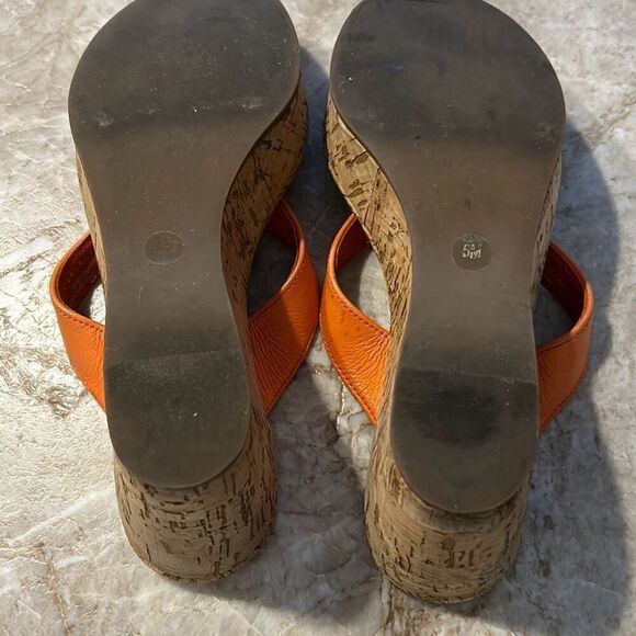 Tory Burch Cork Wedge Sandals - Picture 7 of 7